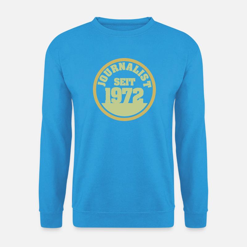 1972 - Unisex Pullover - Meeresblau