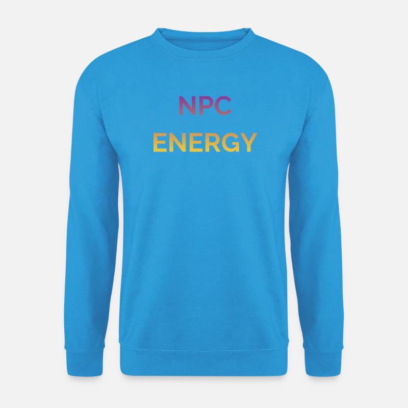 NPC Energie Gradient Logo - Unisex Pullover - Meeresblau
