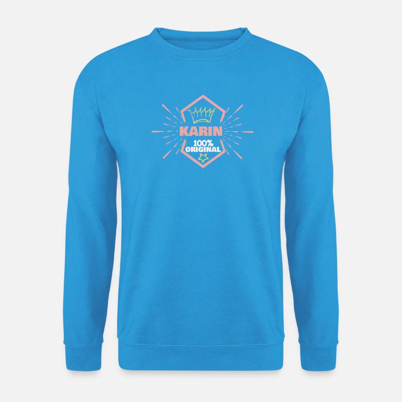 Original Karin - Unisex Pullover - Meeresblau