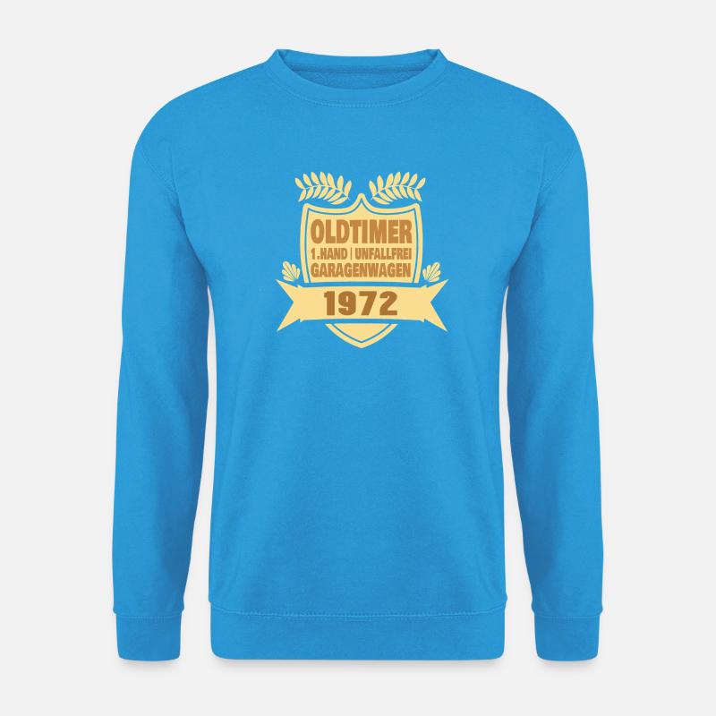 Opa 1972 - Unisex Pullover - Meeresblau