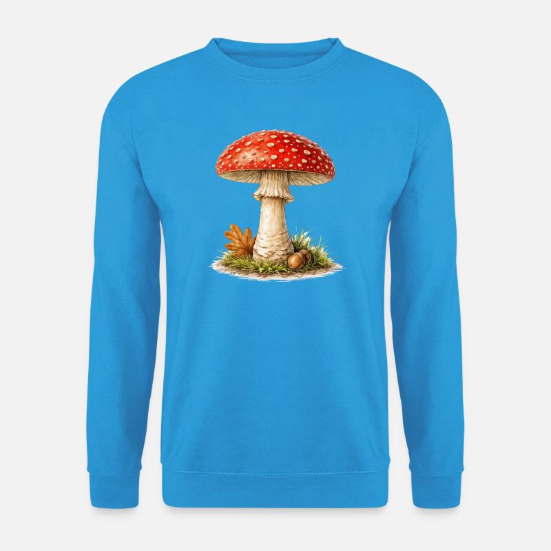 Toadstool Autumn Dream - Unisex Sweatshirt - sea blue