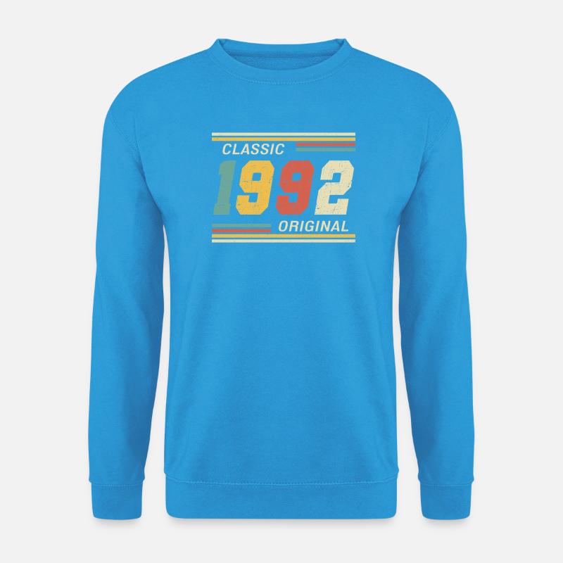 Classic 1992 original 1992 - Unisex Pullover - Meeresblau