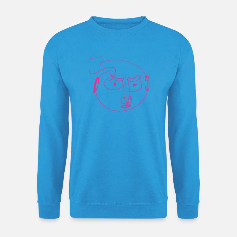 Angry Baby T-Shirt - Unisex Pullover - Meeresblau