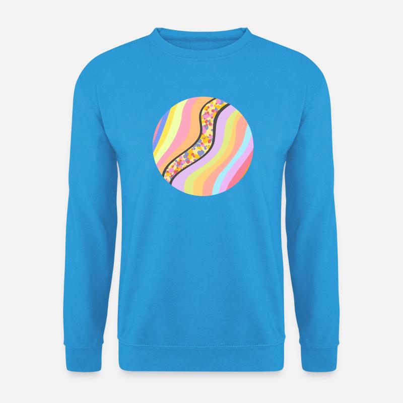 Joyful stream - Unisex Pullover - Meeresblau