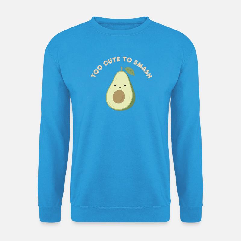 Avocado Cute to Smash - Unisex Pullover - Meeresblau