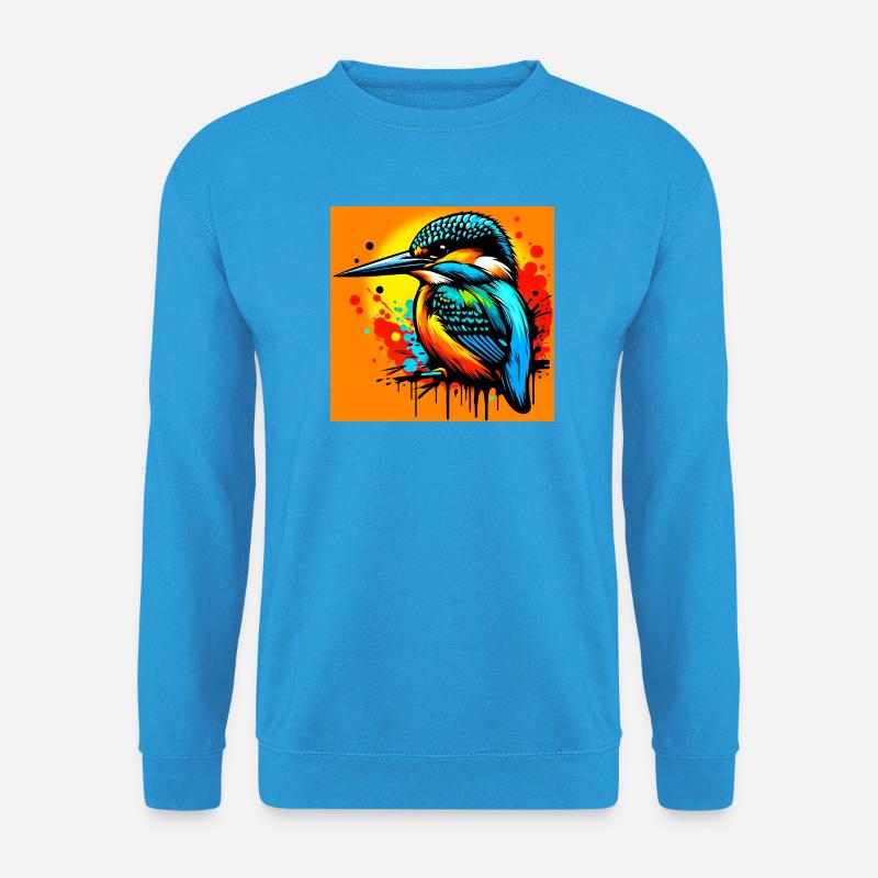 Eisvogel - Unisex Pullover - Meeresblau