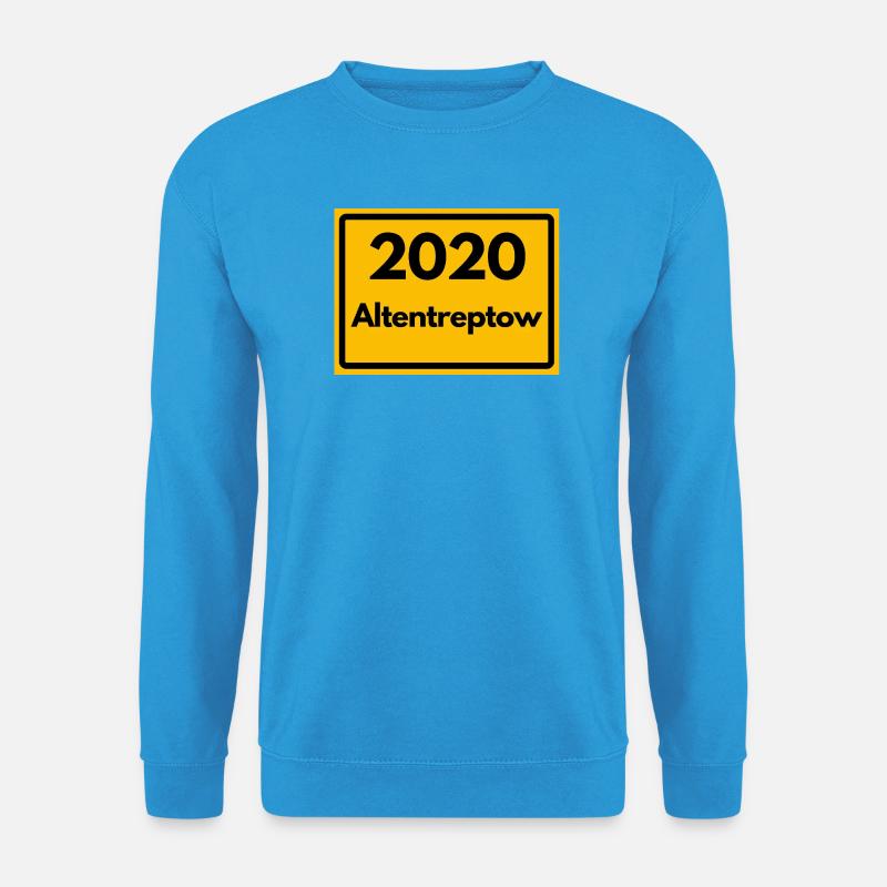 ANCIEN CODE POSTAL RÉTRO 2020 ALTENTREPTOW - Sweat-shirt Unisexe - bleu mer
