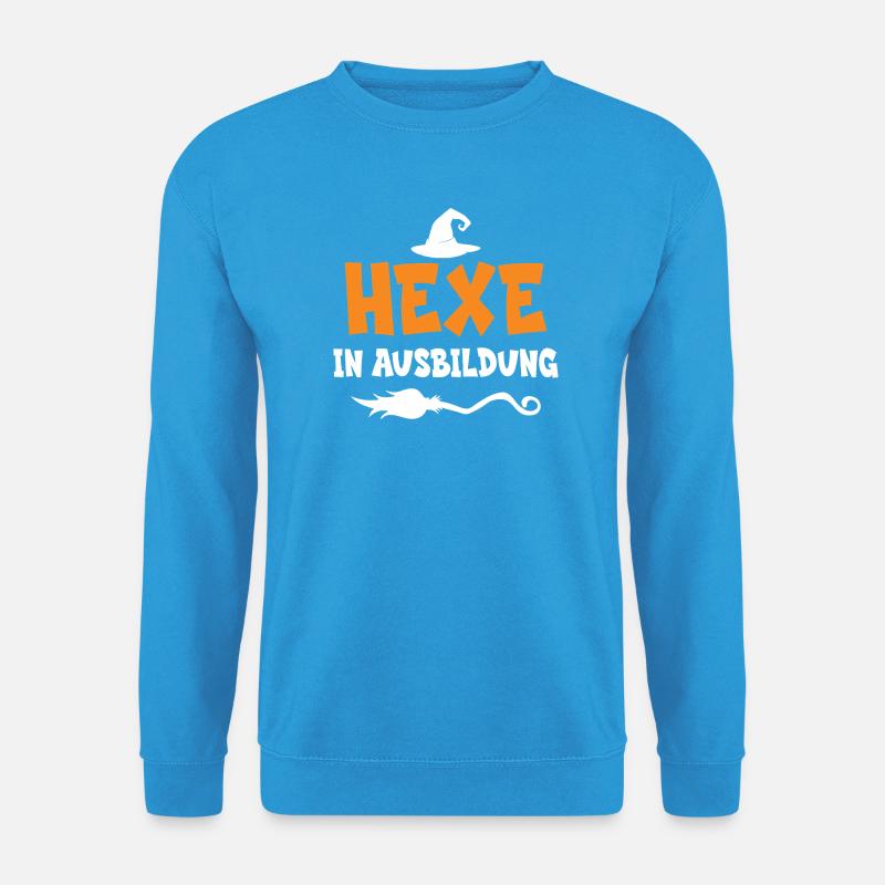 Hexe in Ausbildung - Unisex Pullover - Meeresblau