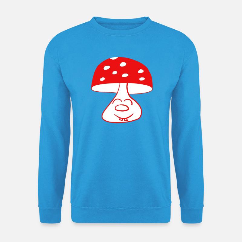 Pilz lustig witzig spaßig  - Unisex Pullover - Meeresblau