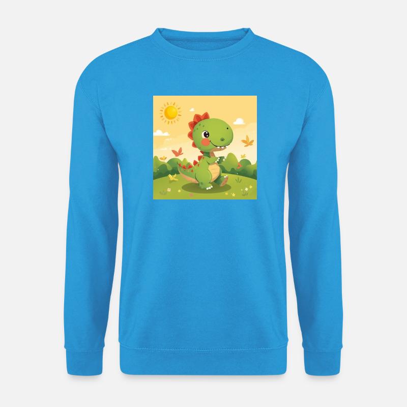 Kleiner Dino - Unisex Pullover - Meeresblau