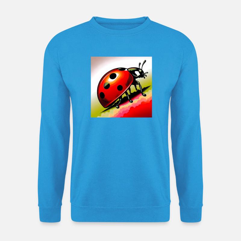 Marienkäfer - Unisex Pullover - Meeresblau