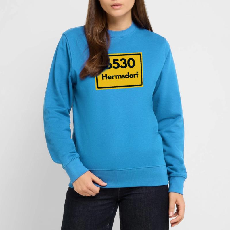 Old Postcode 6530 Hermsdorf, Thuringia, Postal Code Unisex Sweatshirt