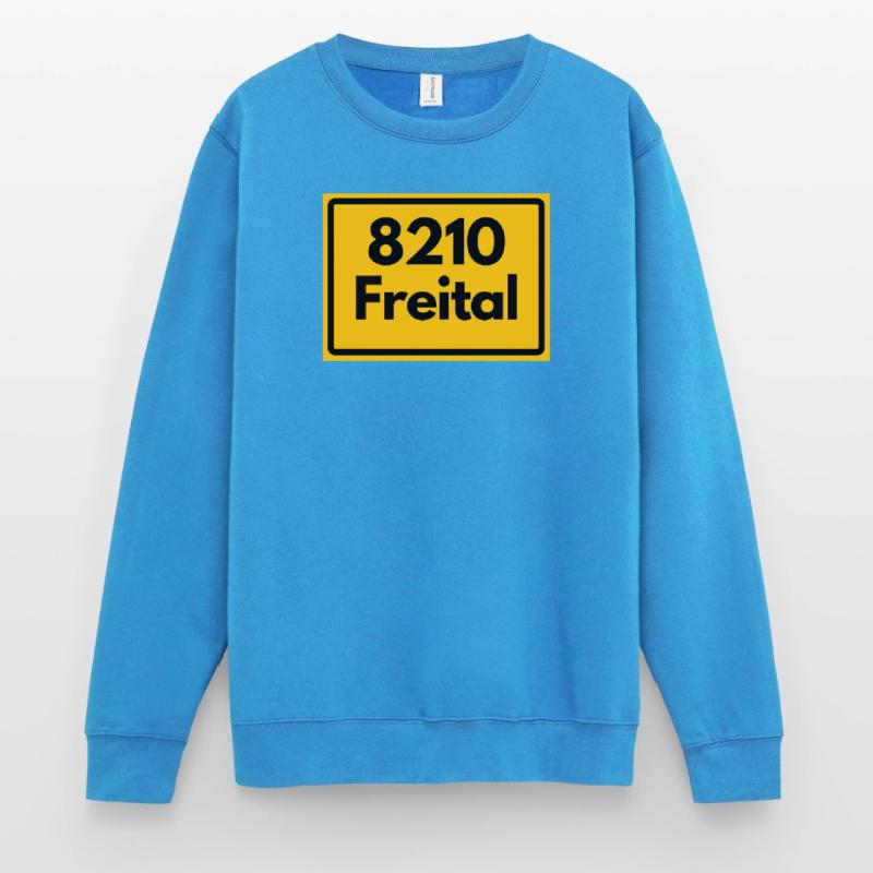 OLD POSTCODE POSTCODE 8210 FREITAL SAXONY Unisex Sweatshirt