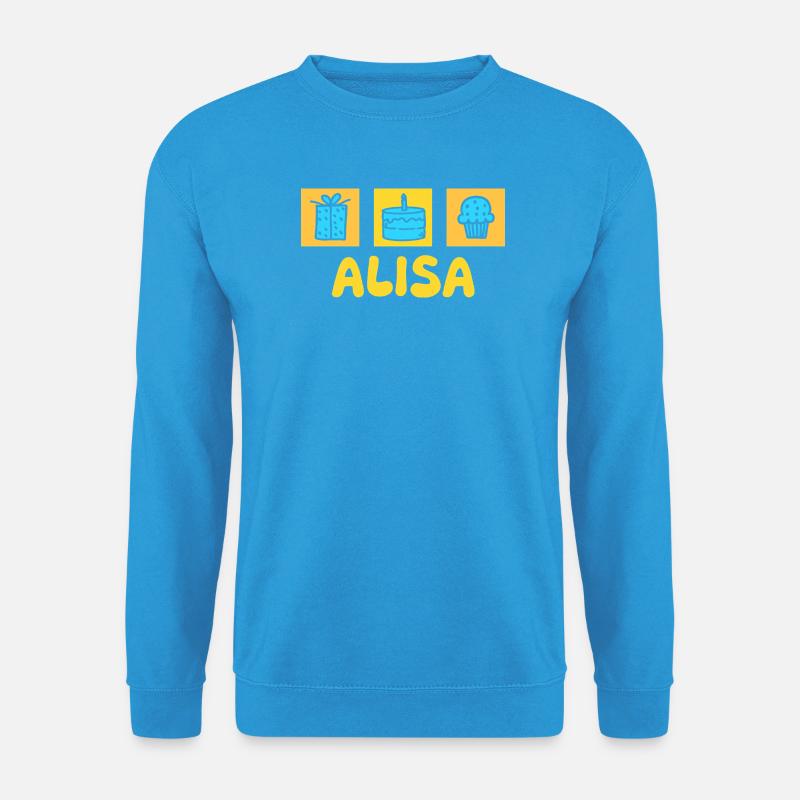 Alisa - Unisex Pullover - Meeresblau