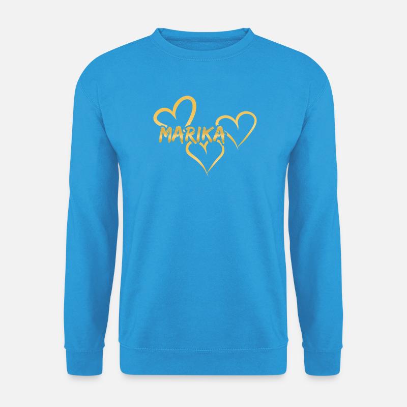 Geschenk für Marika - Unisex Pullover - Meeresblau