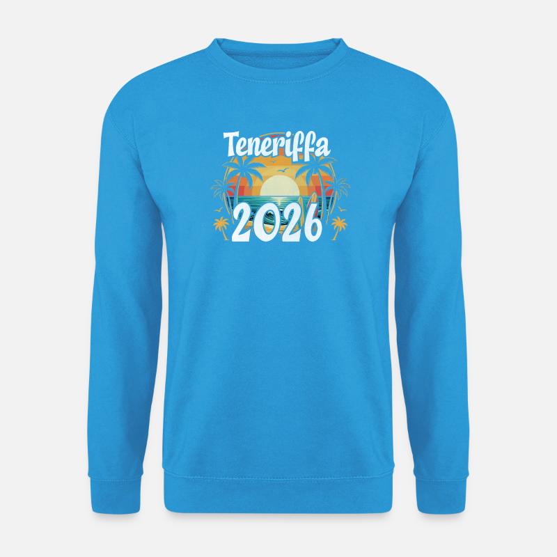 Teneriffa 2026 - Unisex Pullover - Meeresblau