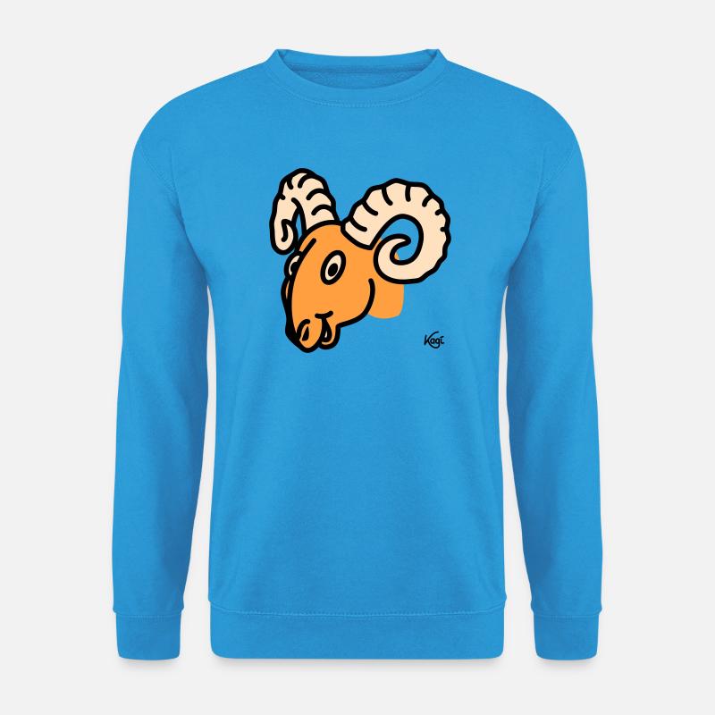 Aries large - Unisex Sweatshirt - sea blue