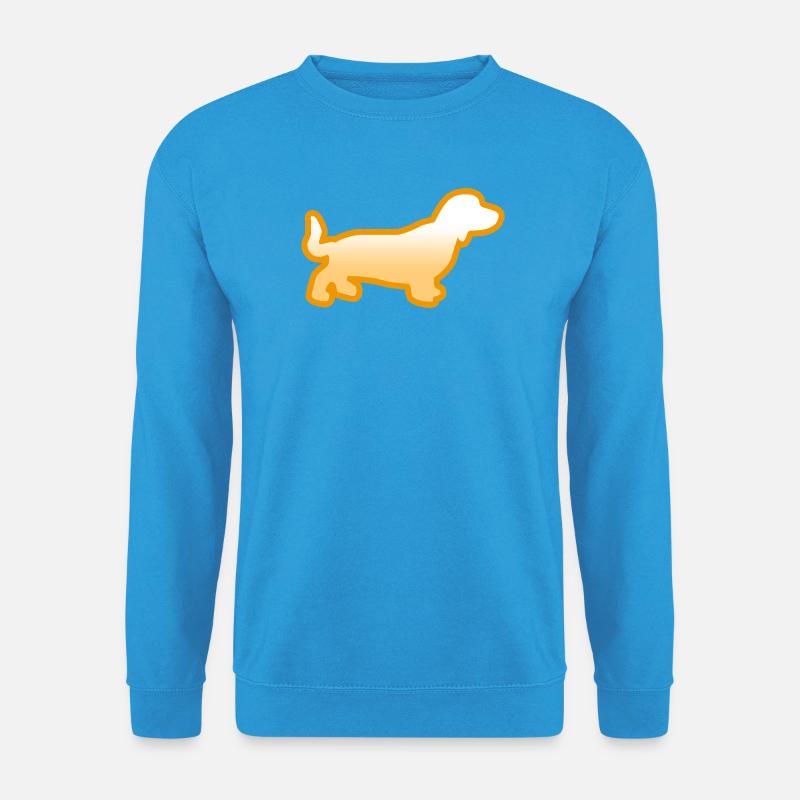 Dackel - Unisex Pullover - Meeresblau