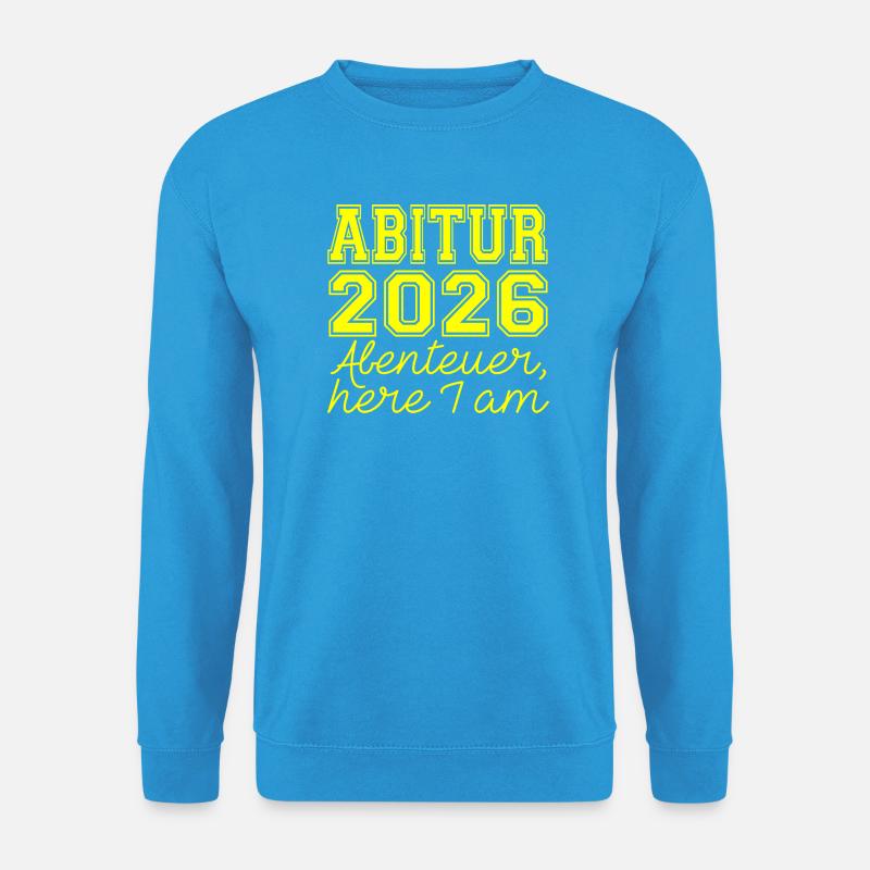 ABITUR 2026  - Unisex Pullover - Meeresblau