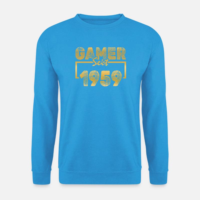 1959 - Unisex Pullover - Meeresblau