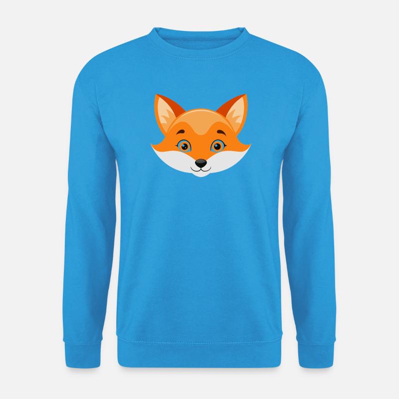 Fuchsgesicht - Unisex Pullover - Meeresblau