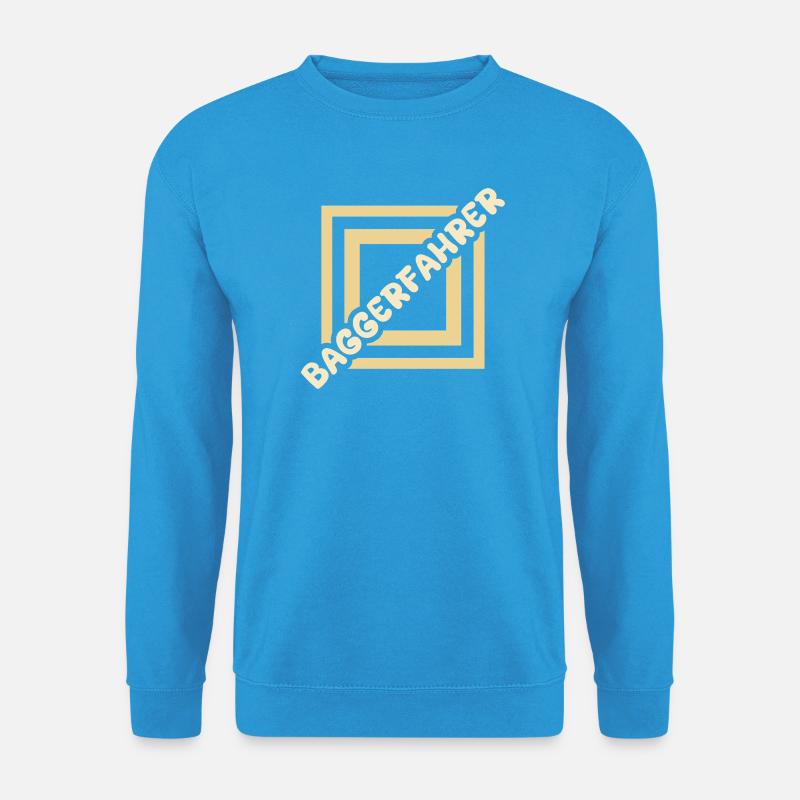 Baggerfahrer - Unisex Pullover - Meeresblau