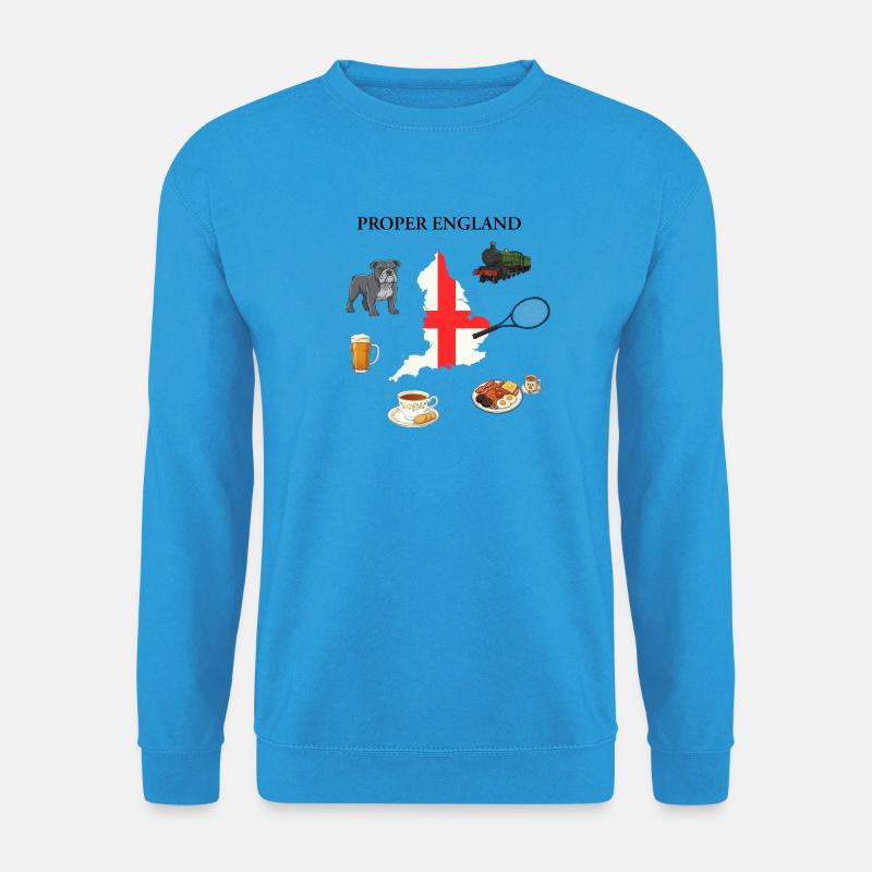 EIGENTLICHES ENGLAND - Unisex Pullover - Meeresblau