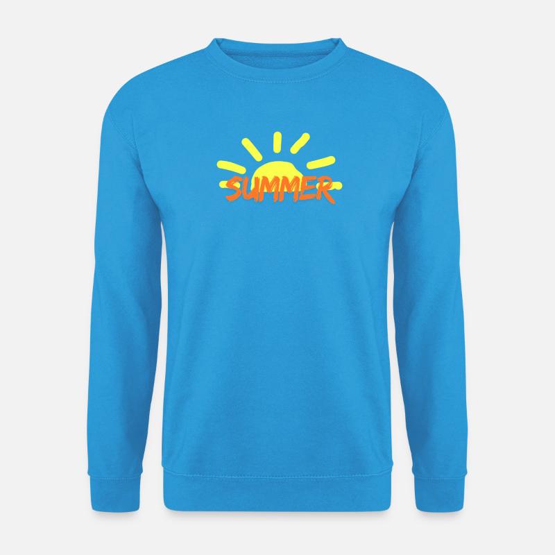 Sommer - Unisex Pullover - Meeresblau