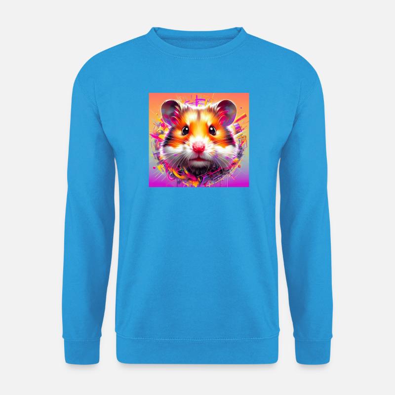 Hamster - Unisex Pullover - Meeresblau