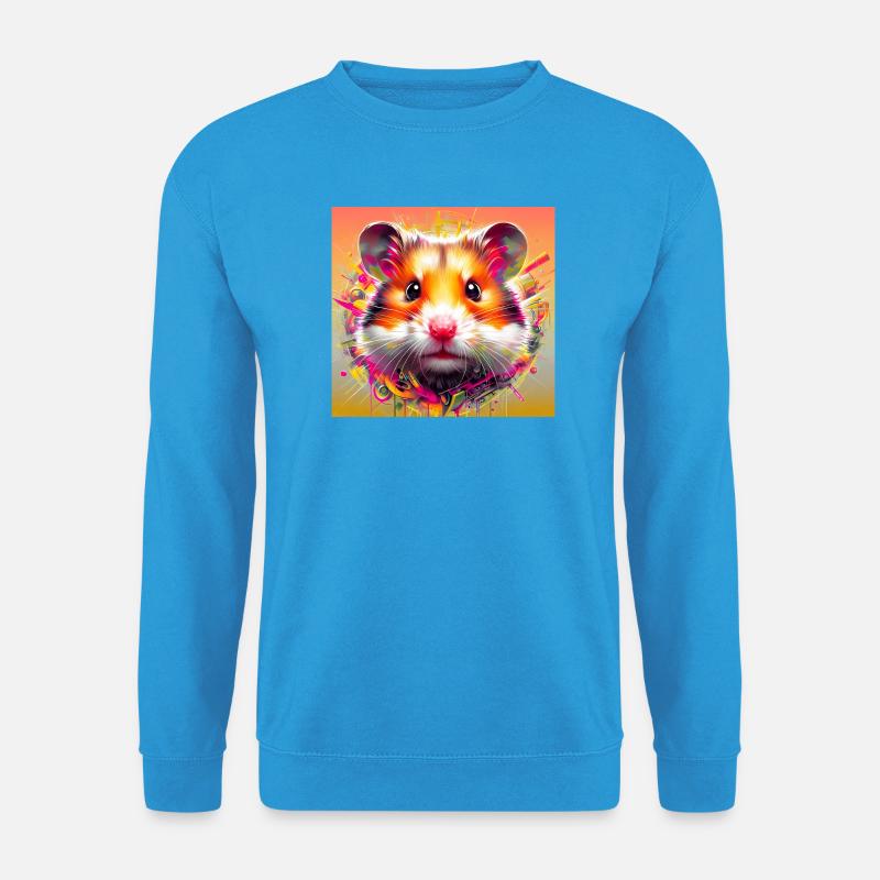 Hamster - Unisex Pullover - Meeresblau