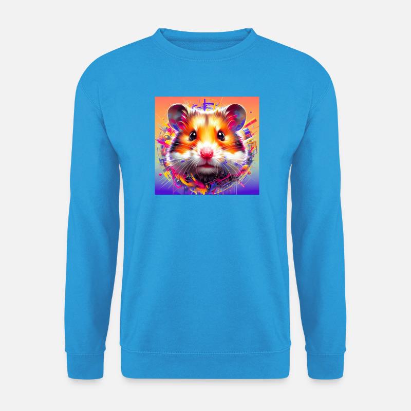 Hamster - Unisex Pullover - Meeresblau