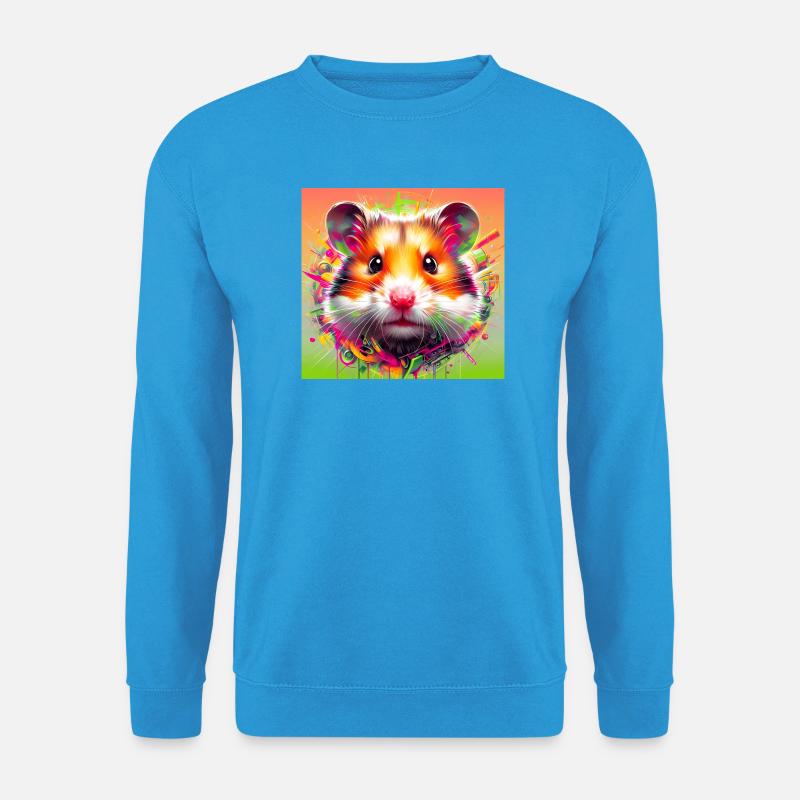 Hamster - Unisex Pullover - Meeresblau