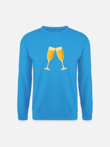 Toasts - Sweat-shirt Unisexe - bleu mer
