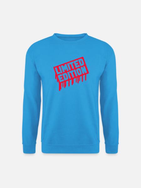 Limitierte Edition Stempel - Unisex Pullover - Meeresblau