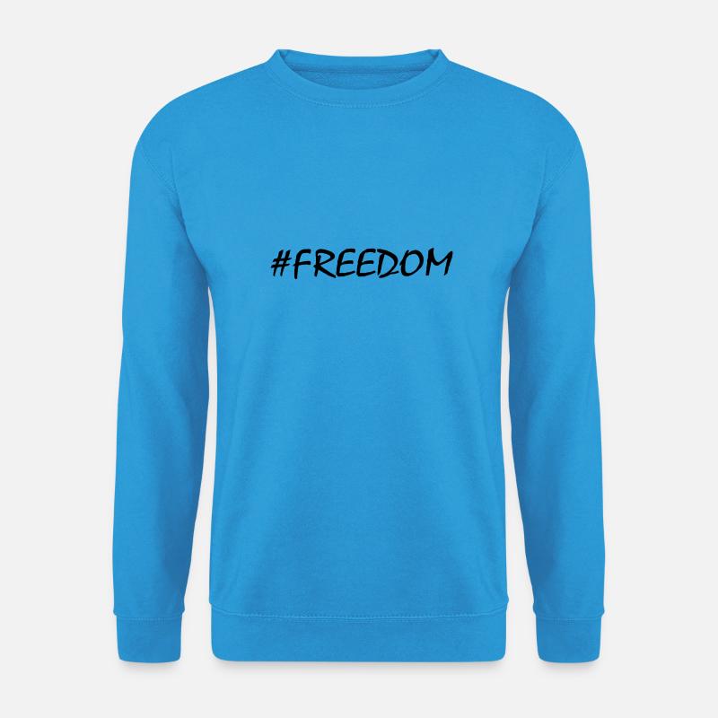 Freedom - Unisex Pullover - Meeresblau