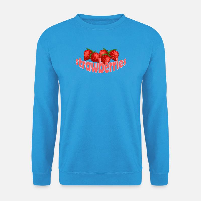 STRAWBEERIES - Unisex Pullover - Meeresblau