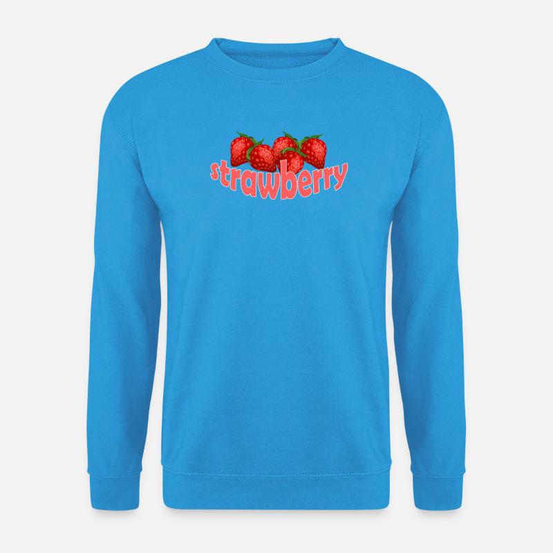STRAWBERRY - Unisex Pullover - Meeresblau