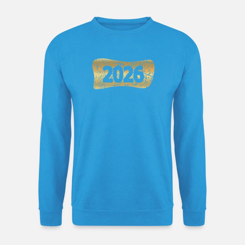 2026 - Unisex Pullover - Meeresblau