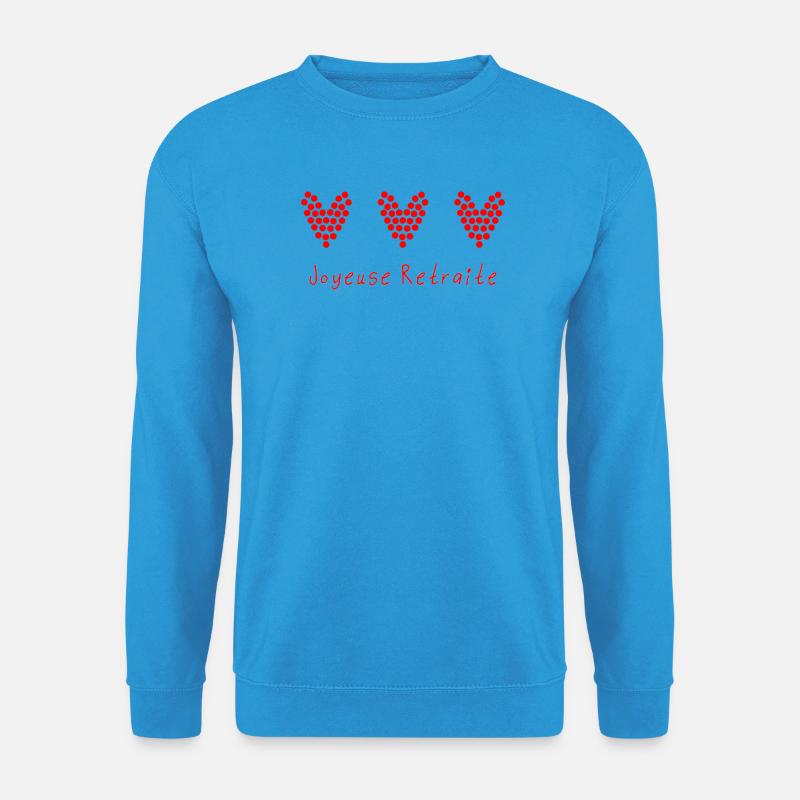 RUHESTAND. RUHESTAND. PENSIONIERT. RUHESTAND - Unisex Pullover - Meeresblau