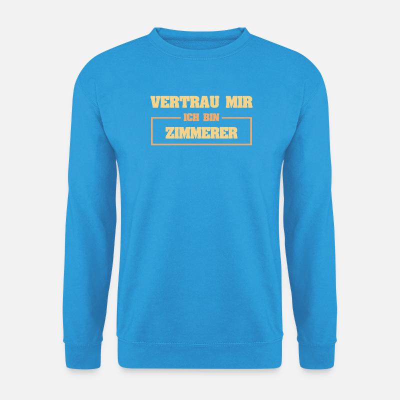 Zimmerer - Unisex Pullover - Meeresblau