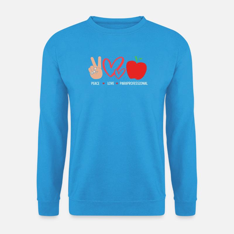 Lærerassistent Paraprofessionel Paraeducator - Unisex sweater - havblå