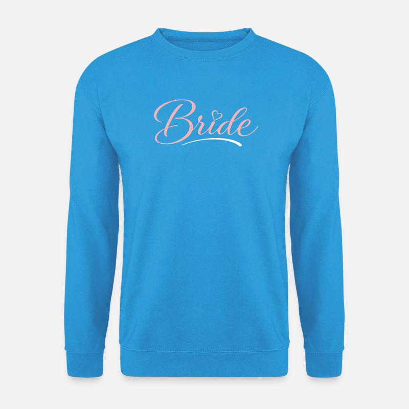 Bride - Unisex Pullover - Meeresblau