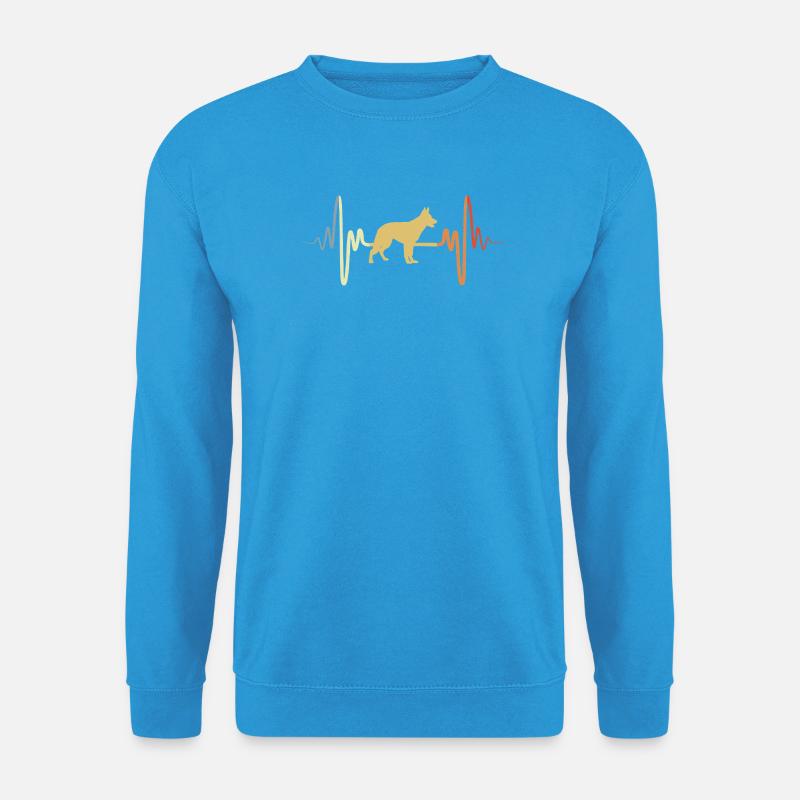 German Shepherd Pulse - Unisex Sweatshirt - sea blue