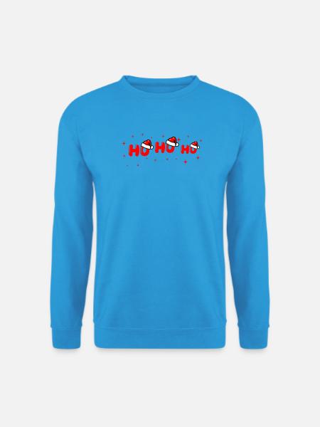 Ho Ho Ho Santa Lettering - Unisex Sweatshirt - sea blue