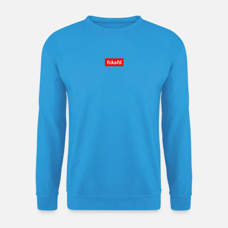 fckafd - Unisex Pullover - Meeresblau