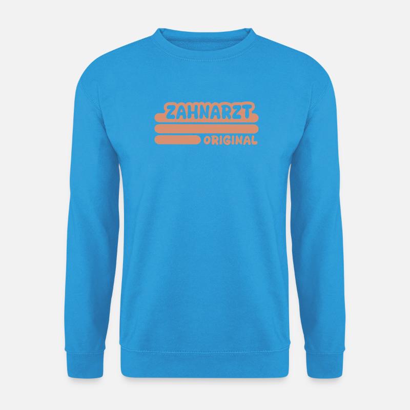 Zahnarzt als Beruf - Unisex Pullover - Meeresblau