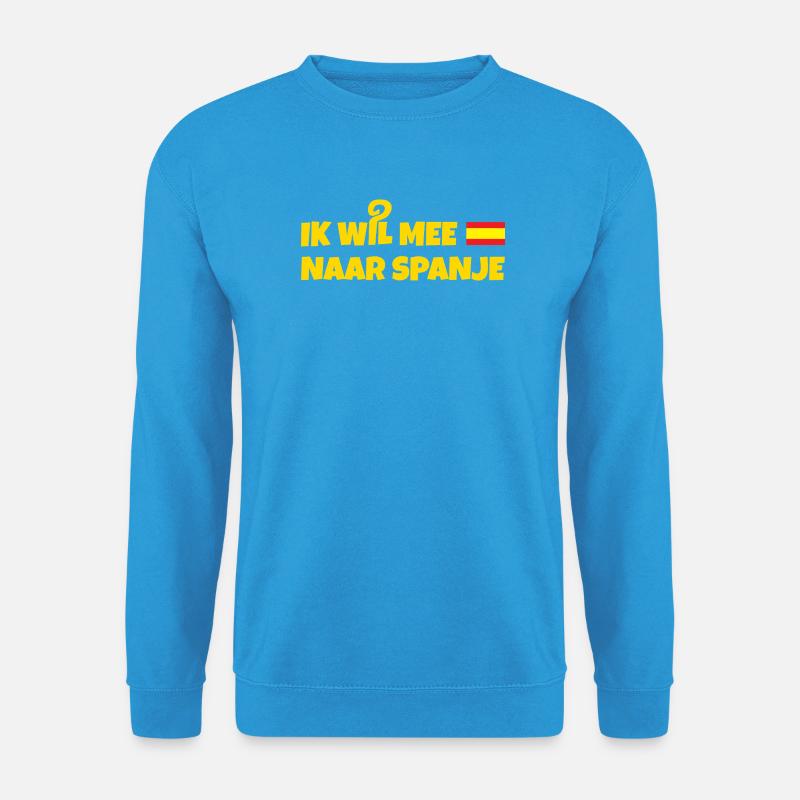Ich möchte nach Spanien - Unisex Pullover - Meeresblau