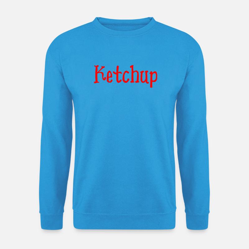 Ketchup - Unisex Pullover - Meeresblau