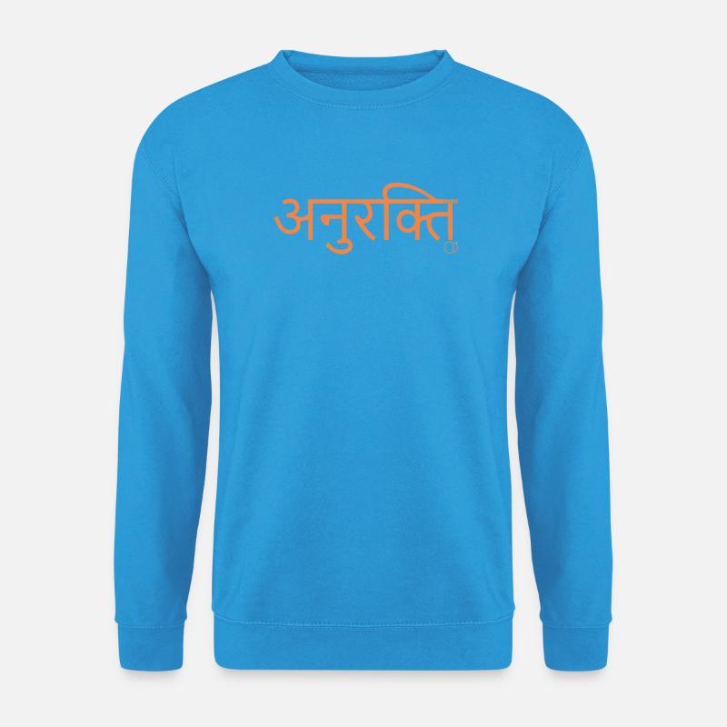 sanskrit love by CD - Unisex Pullover - Meeresblau