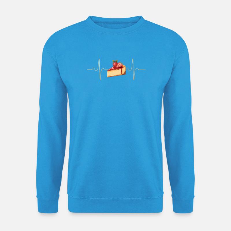 Kuchen - Unisex Pullover - Meeresblau